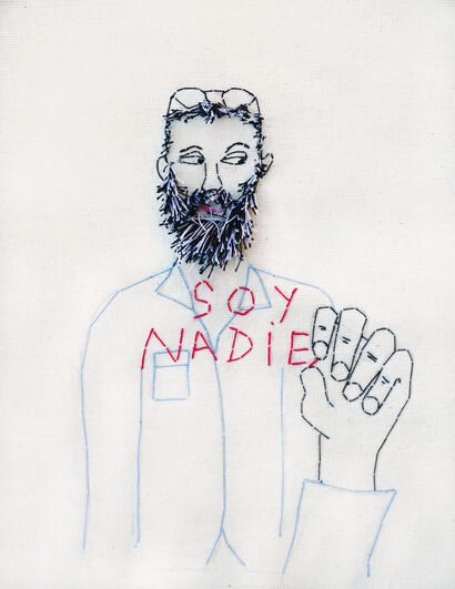 Soy Nadie (I am Nobody) - a Paint Artowrk by Alejandro Lightowler Stahlberg